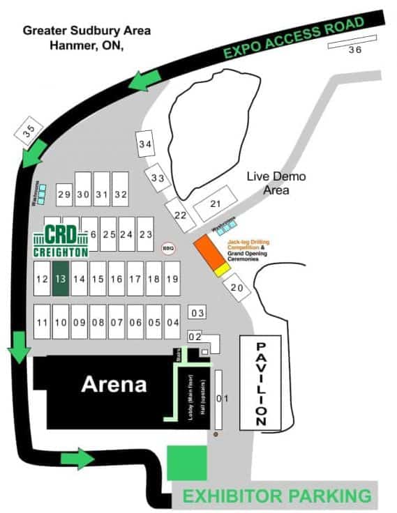 floor plan for N.A.M.E 2018