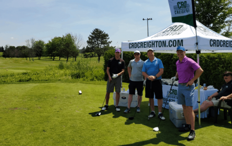 group photo of the CRD team at the OSSGA golf course