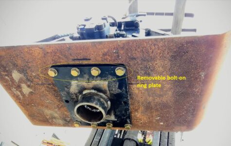 Post Driver Mod for Compactor