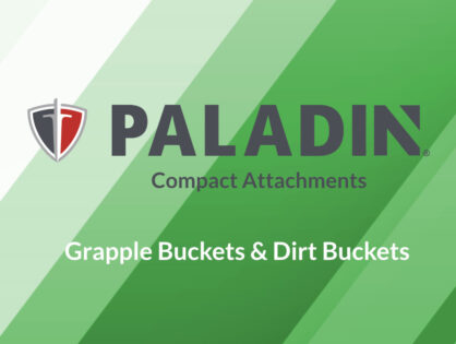 Enhancing Landscaping Productivity with Paladin Attachment Buckets for Skid-Steers