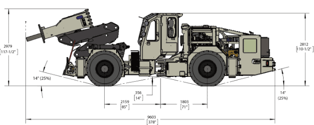 Astec MobileBreaker BreakerBoss 5D SideView