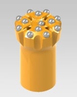 Common Size Threaded Button Bits B89-2