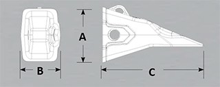RVC RVJ Teeth diagram 1