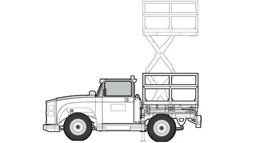 scissor-lift
